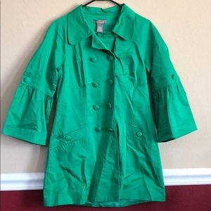 Kenar Green Peacoat